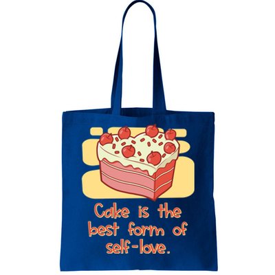 Cake Is The Best Form Of Selflove Sweet Baking Bliss Gift Tote Bag