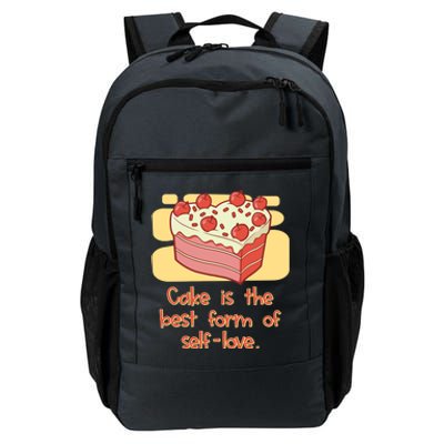 Cake Is The Best Form Of Selflove Sweet Baking Bliss Gift Daily Commute Backpack