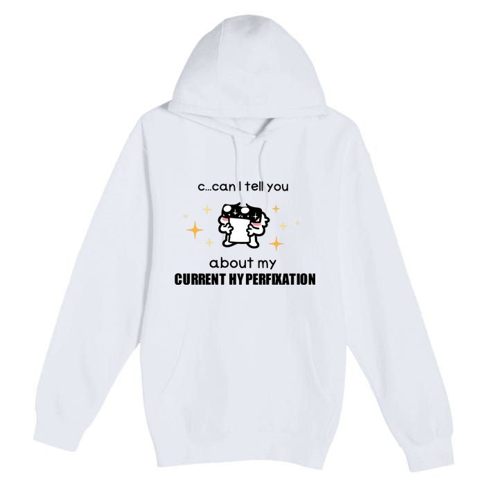 Can I Tell You About My Current Hyperfixation Premium Pullover Hoodie