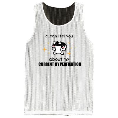 Can I Tell You About My Current Hyperfixation Mesh Reversible Basketball Jersey Tank