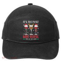 Christmas It's The Most Wine Derful Time Of The Year 7-Panel Snapback Hat