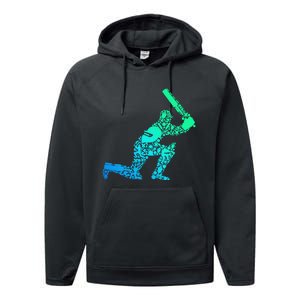 Cricket Is The Bacon Of Sports Cricket Player Funny Cricket Performance Fleece Hoodie