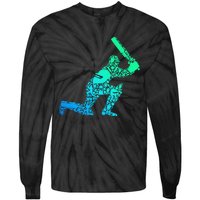 Cricket Is The Bacon Of Sports Cricket Player Funny Cricket Tie-Dye Long Sleeve Shirt