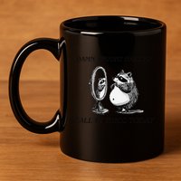 Call In Thicc Today Sick Day Funny Meme 11oz C Handle Ceramic Mug