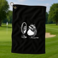 Call In Thicc Today Sick Day Funny Meme Golf Towel