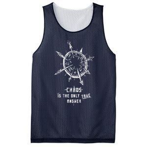 Chaos Is The Only True Answer Mesh Reversible Basketball Jersey Tank