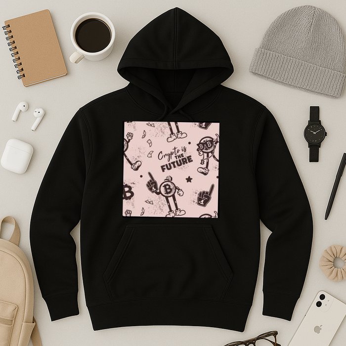 Crypto Is The Future Retro Hoodie