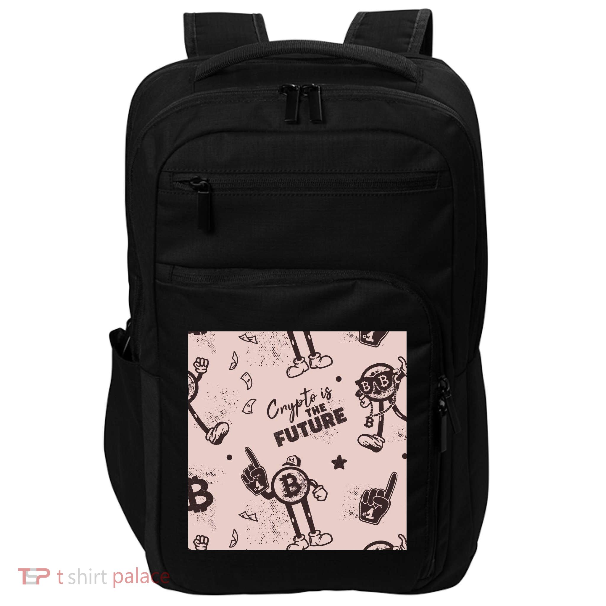 Crypto Is The Future Retro Impact Tech Backpack