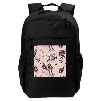 Crypto Is The Future Retro Backpack