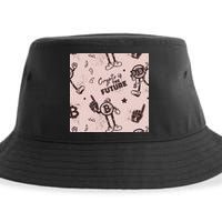 Crypto Is The Future Retro Sustainable Bucket Hat
