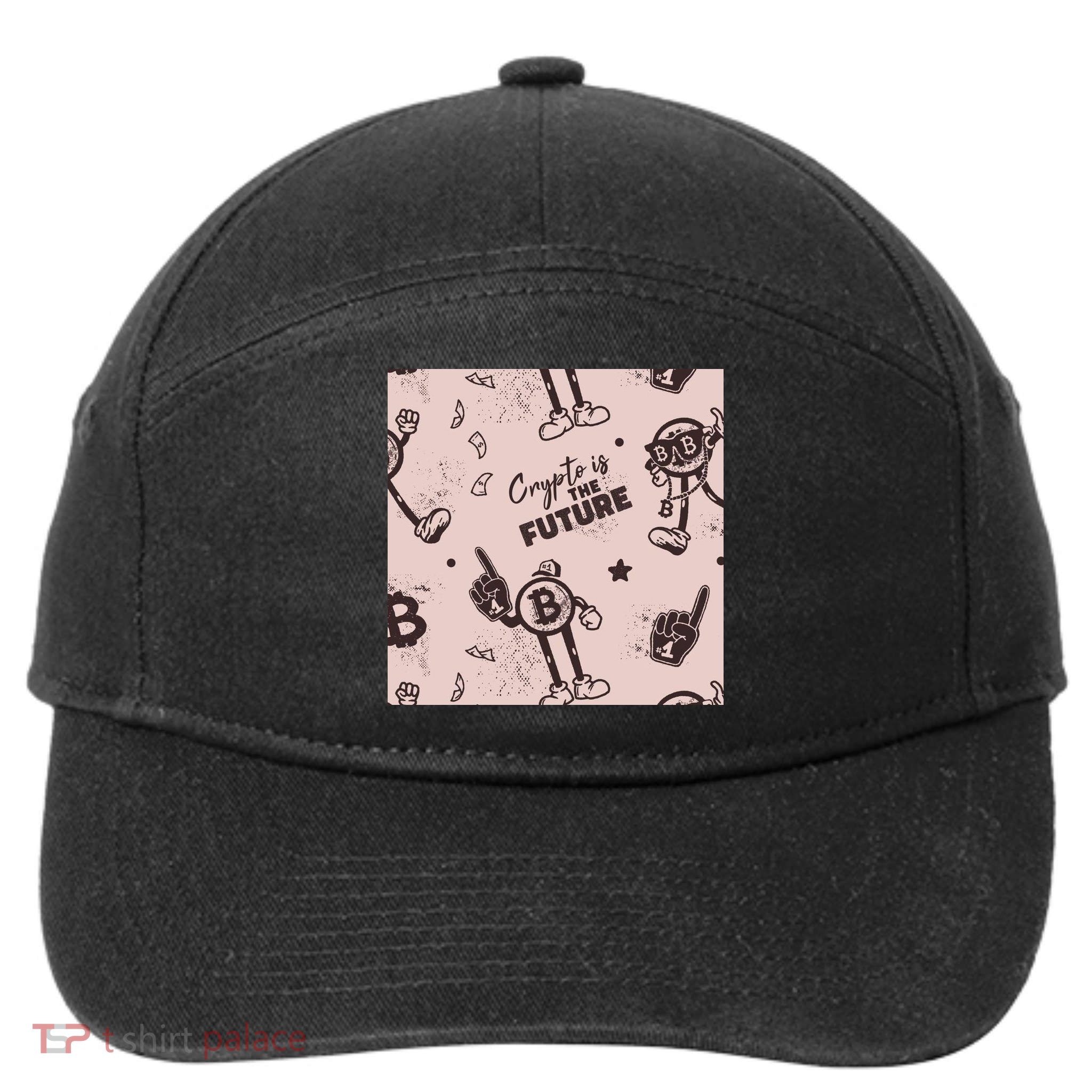 Crypto Is The Future Retro 7-Panel Snapback Hat