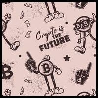 Crypto Is The Future Retro Bucket Hat
