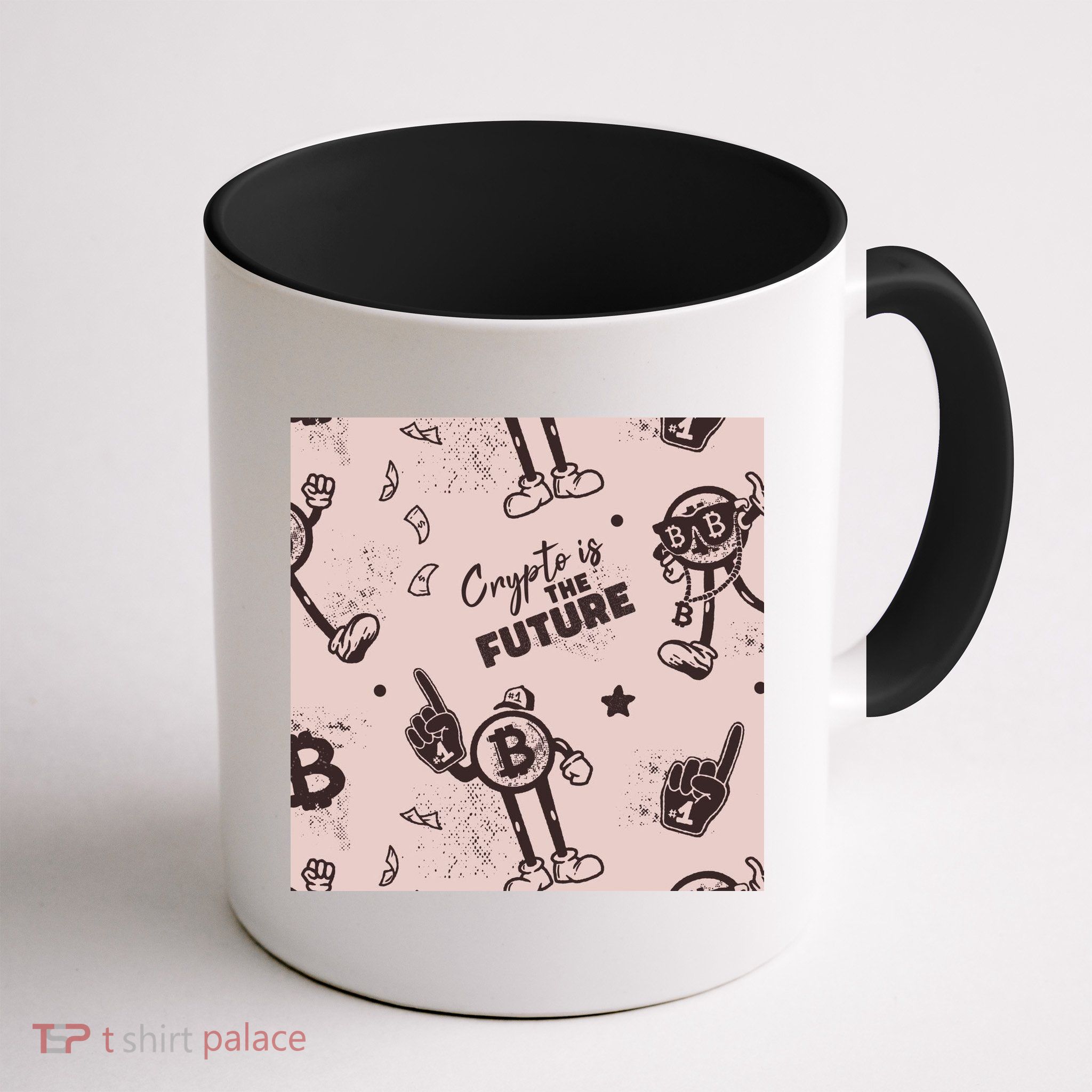Crypto Is The Future Retro Mug