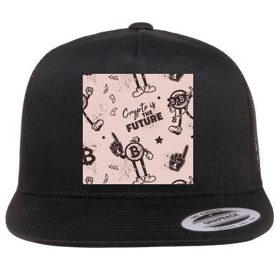Crypto Is The Future Retro Flatbill Hat