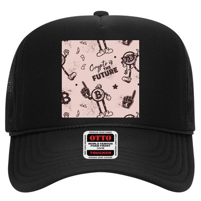 Crypto Is The Future Retro Trucker Hat