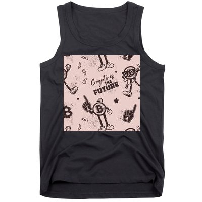 Crypto Is The Future Retro Tank Top