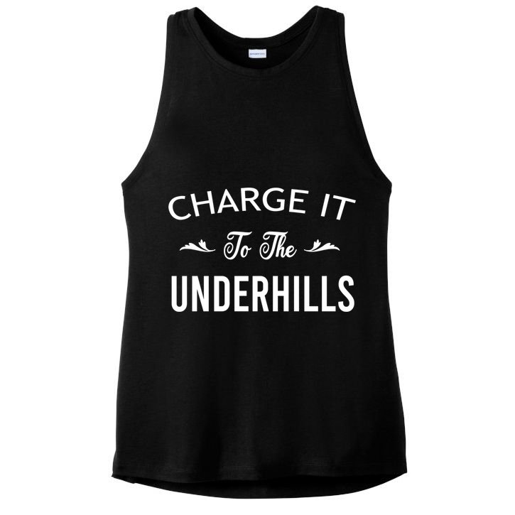 Charge It To The Underhills Ladies PosiCharge Tri-Blend Wicking Tank