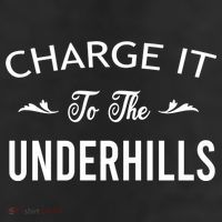 Charge It To The Underhills 11oz C Handle Ceramic Mug