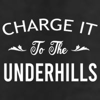 Charge It To The Underhills Golf Towel