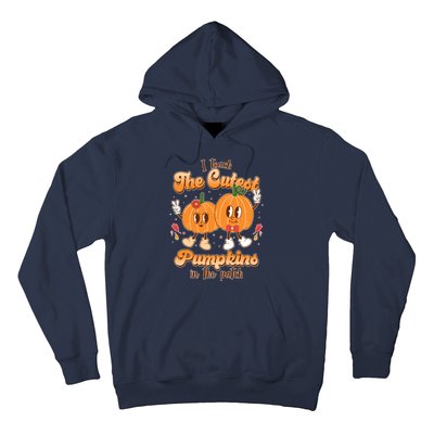 Cute I Teach The Cutest Pumpkins In The Patch Teacher Life Hoodie