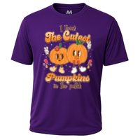 Cute I Teach The Cutest Pumpkins In The Patch Teacher Life Cooling Performance Crew T-Shirt