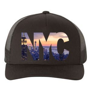 City Of NYC Yupoong Adult 5-Panel Trucker Hat