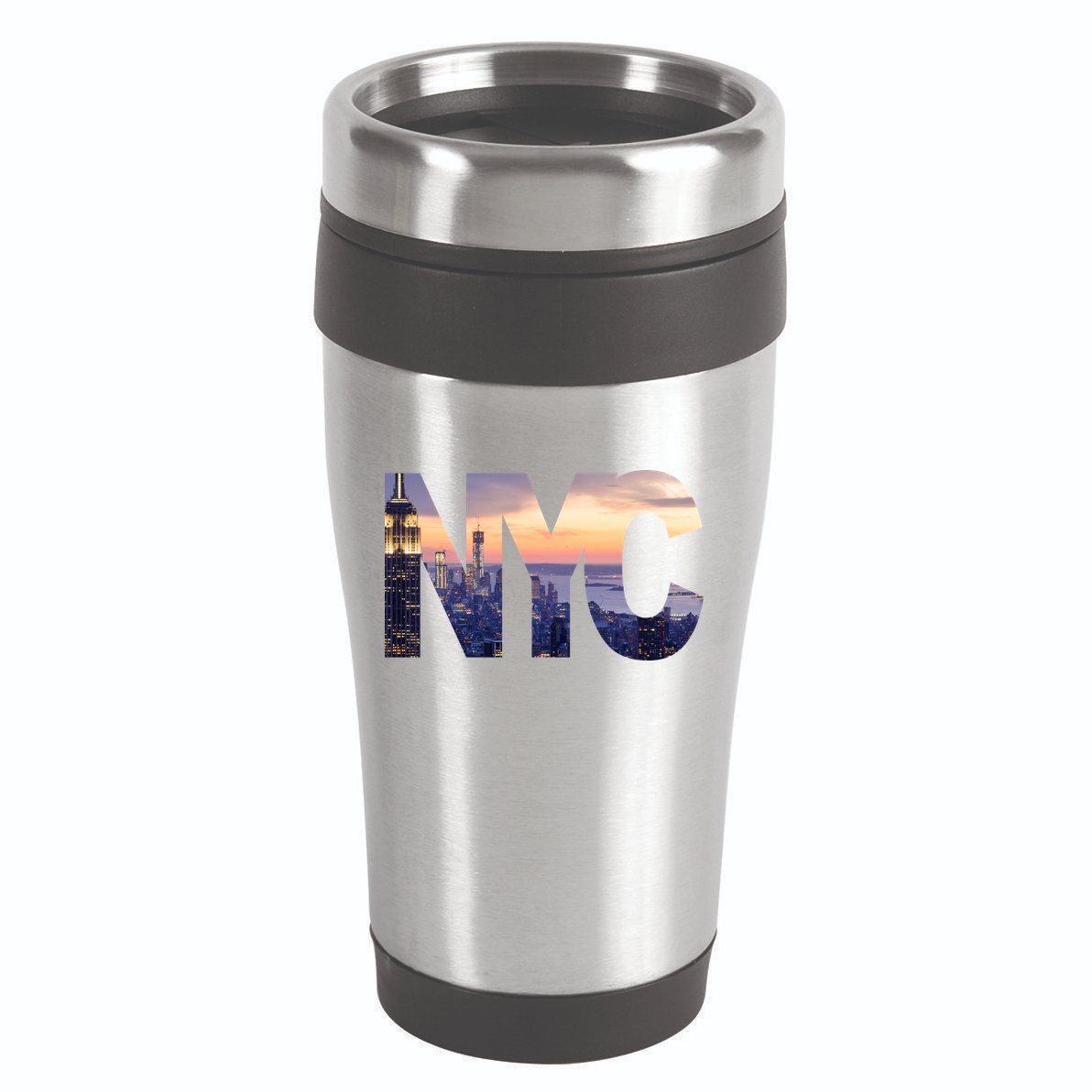 City Of NYC 16oz Travel Tumbler
