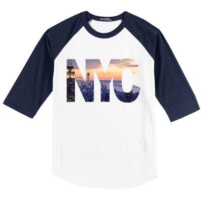 City Of NYC Baseball Sleeve Shirt