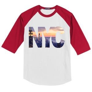 City Of NYC Kids Colorblock Raglan Jersey