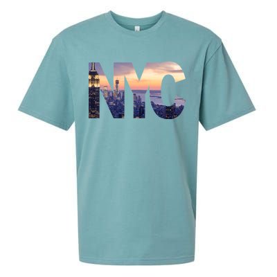 City Of NYC Sueded Cloud Jersey T-Shirt