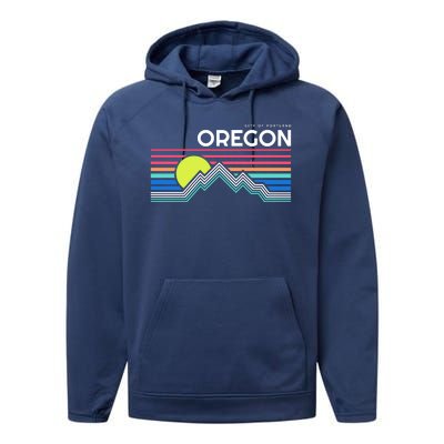 City of Portland Oregon Performance Fleece Hoodie