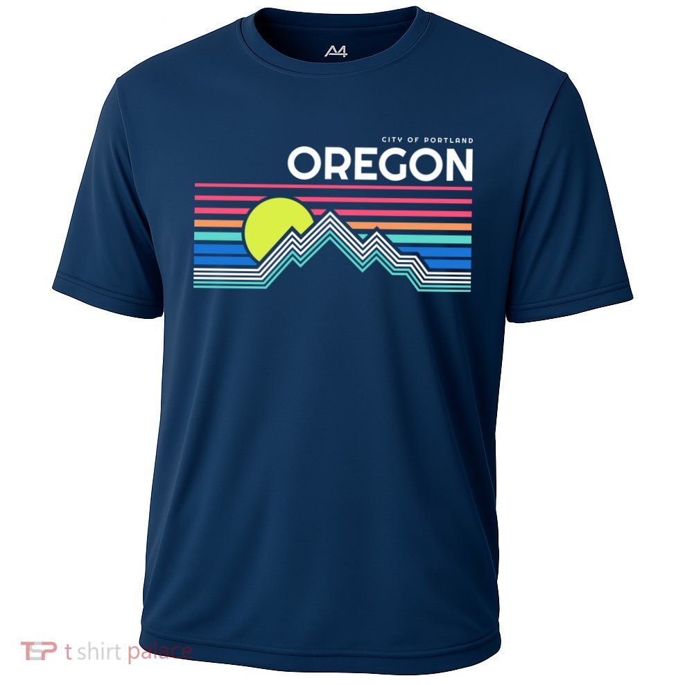 City of Portland Oregon Cooling Performance Crew T-Shirt