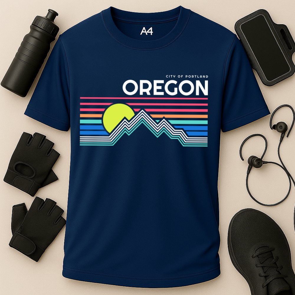 City of Portland Oregon Cooling Performance Crew T-Shirt