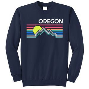 City of Portland Oregon Tall Sweatshirt