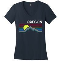 City of Portland Oregon Women's V-Neck T-Shirt