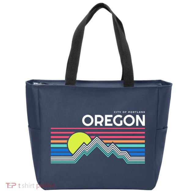 City of Portland Oregon Zip Tote Bag