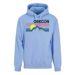 City of Portland Oregon Unisex Surf Hoodie