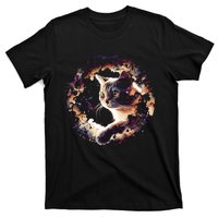 Cat In Universe Space Cat T-Shirt