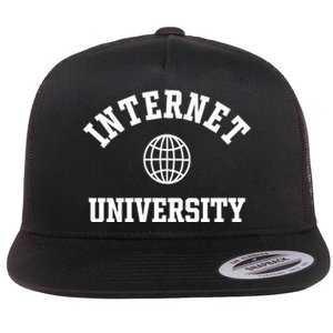 Clickhole Internet University Flat Bill Trucker Hat