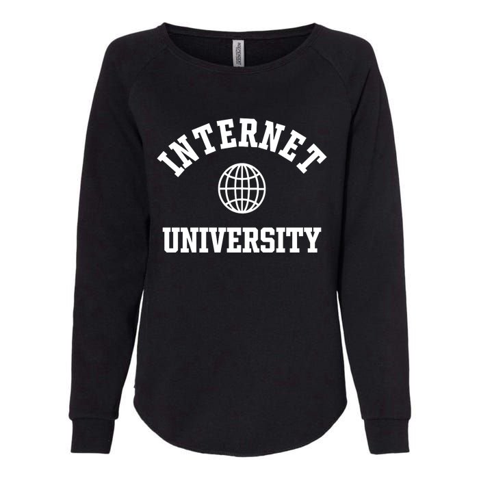 Clickhole Internet University Womens California Wash Sweatshirt