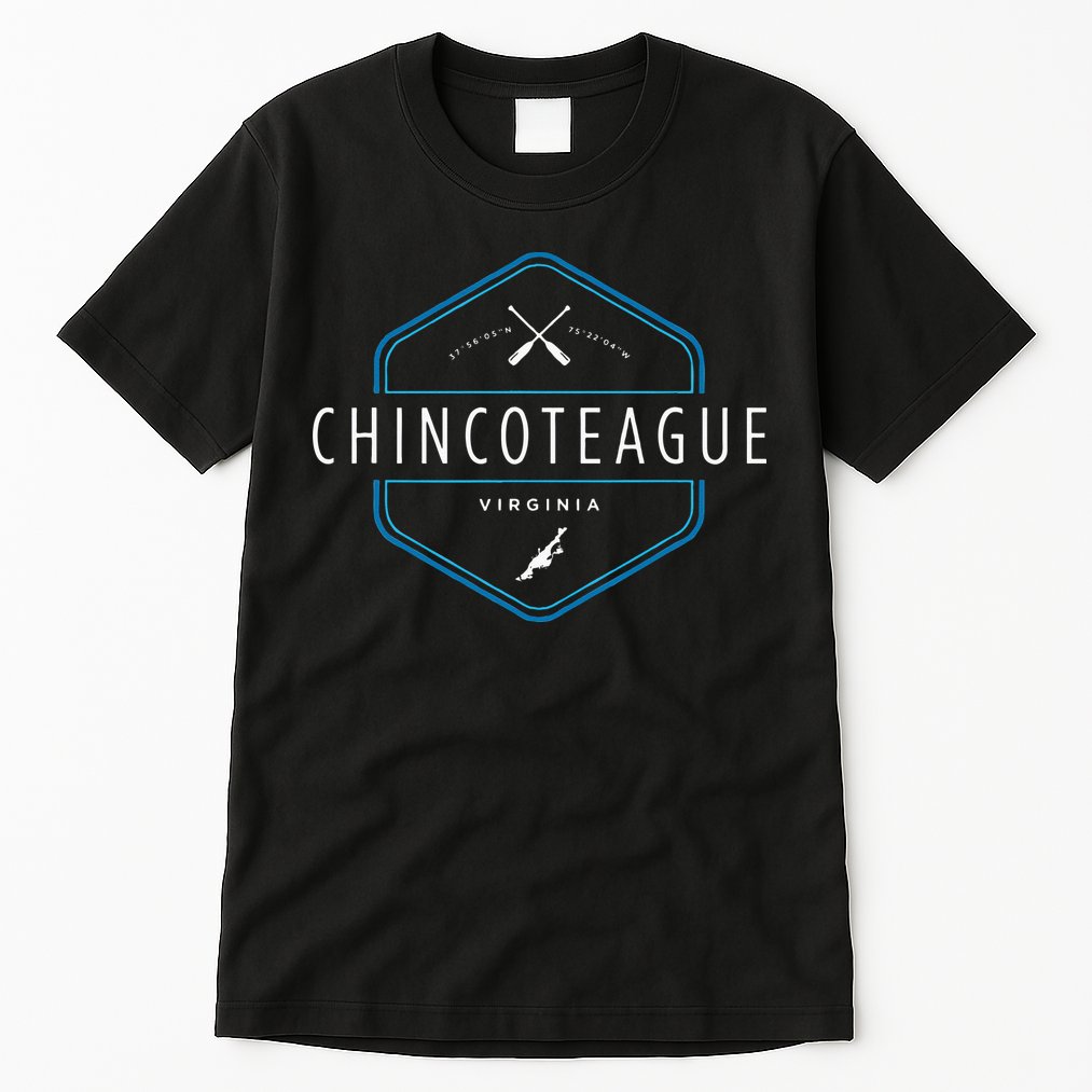Chincoteague Island Virginia Beach Graphic Tall T-Shirt
