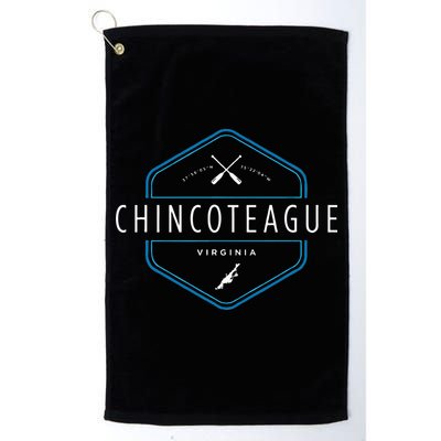 Chincoteague Island Virginia Beach Graphic Golf Towel