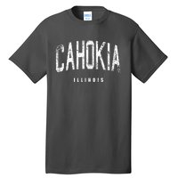 Cahokia Illinois Vintage Logo Tall T-Shirt