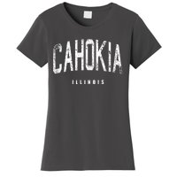 Cahokia Illinois Vintage Logo Women's T-Shirt