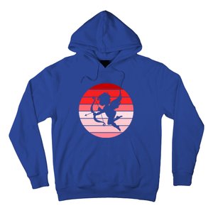 Cupid In Valentine's Day Colors Circle Gift Hoodie