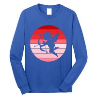 Cupid In Valentine's Day Colors Circle Gift Long Sleeve Shirt