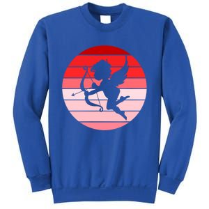 Cupid In Valentine's Day Colors Circle Gift Sweatshirt