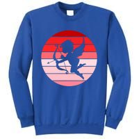 Cupid In Valentine's Day Colors Circle Gift Sweatshirt