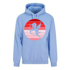 Cupid In Valentine's Day Colors Circle Gift Unisex Surf Hoodie