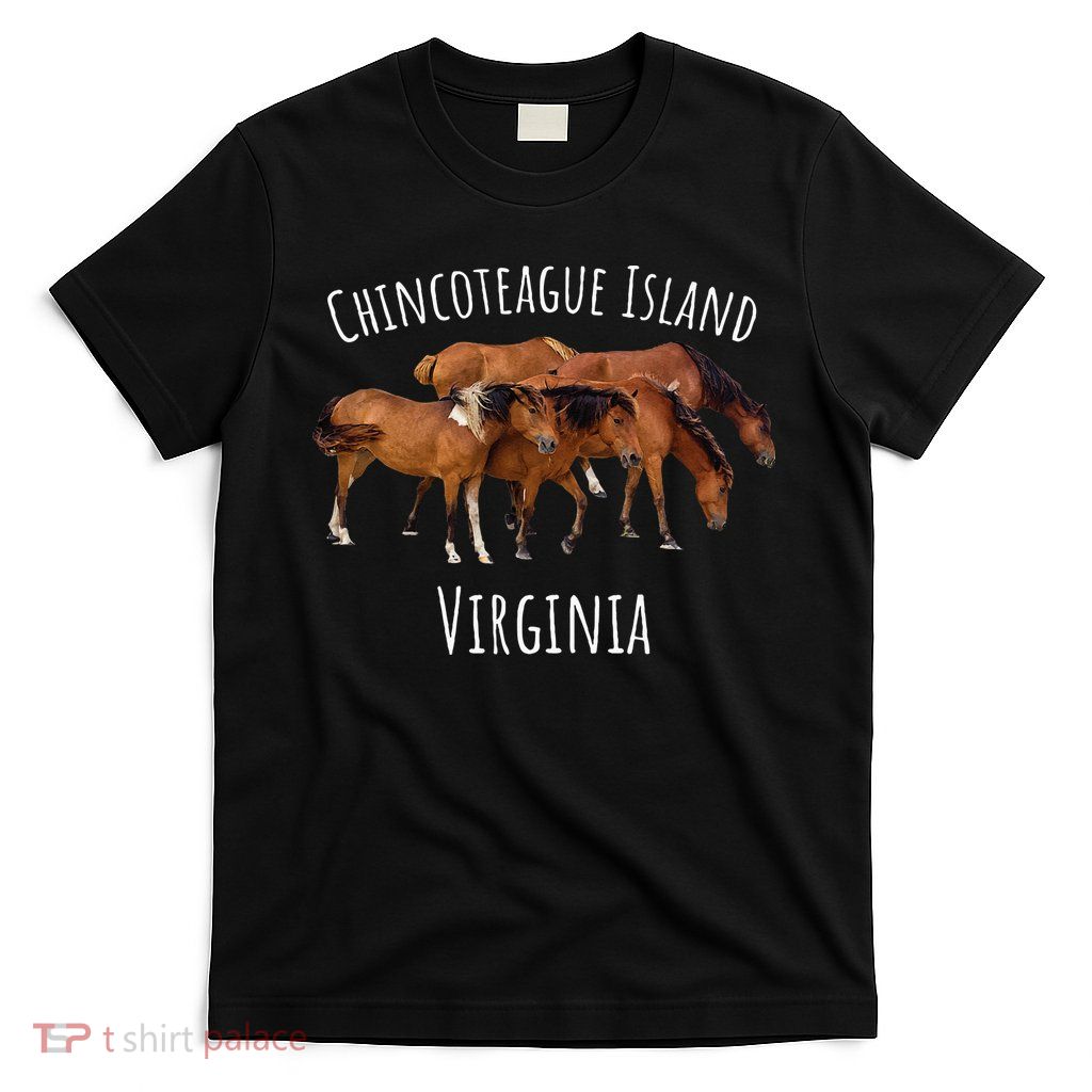 Chincoteague Island Virginia Horse Assateague Pony T-Shirt